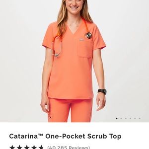 Figs Catarina one pocket top